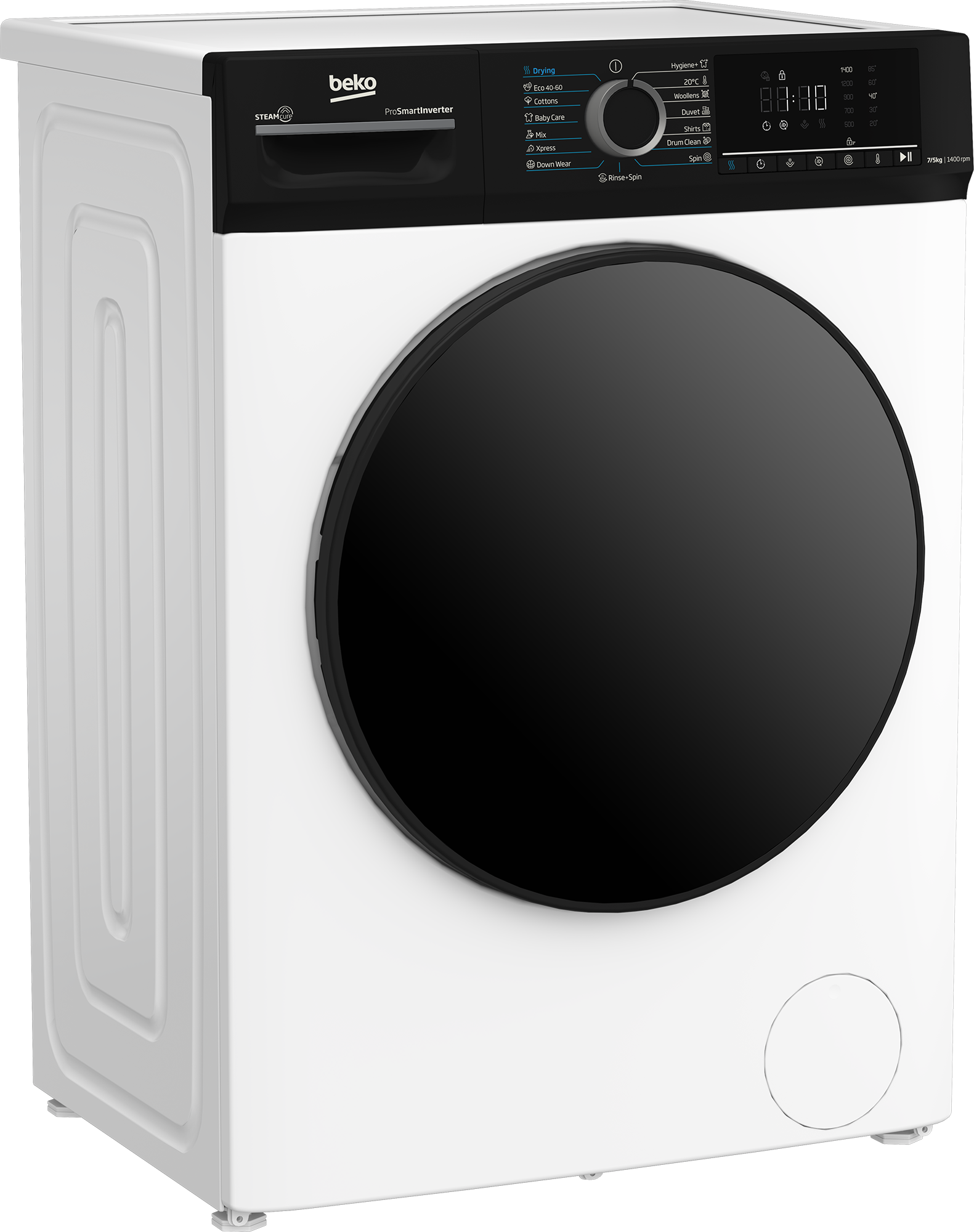 Beko BMM5DFO5741WPB mosó-szárítógép, 7/5 kg, inverter motor, 60x52x84.7 cm