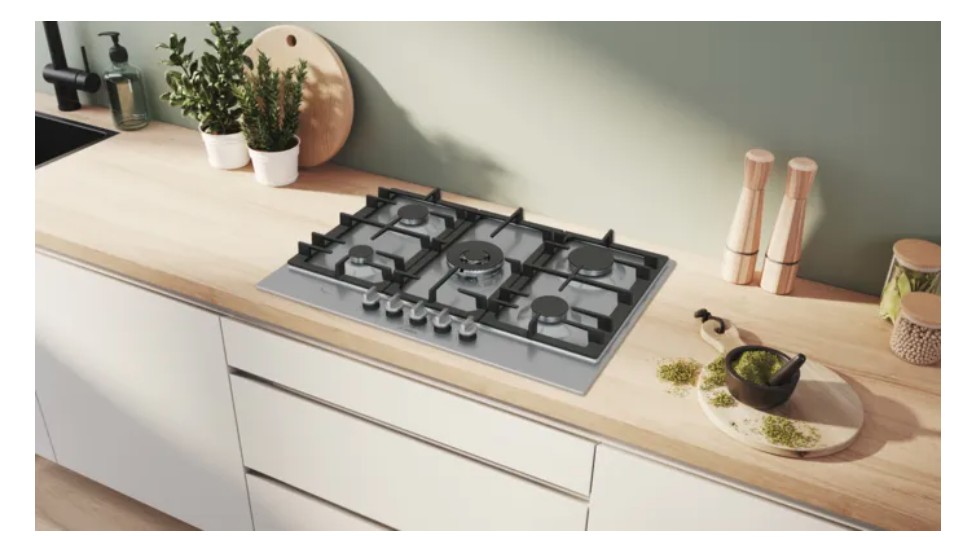 Bosch PCQ7A5I90, Gáz főzőlap
