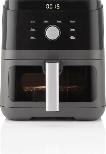 Hisense HAF1800D forrólevegős sütő, 5.7L, 1850W, fekete szín 