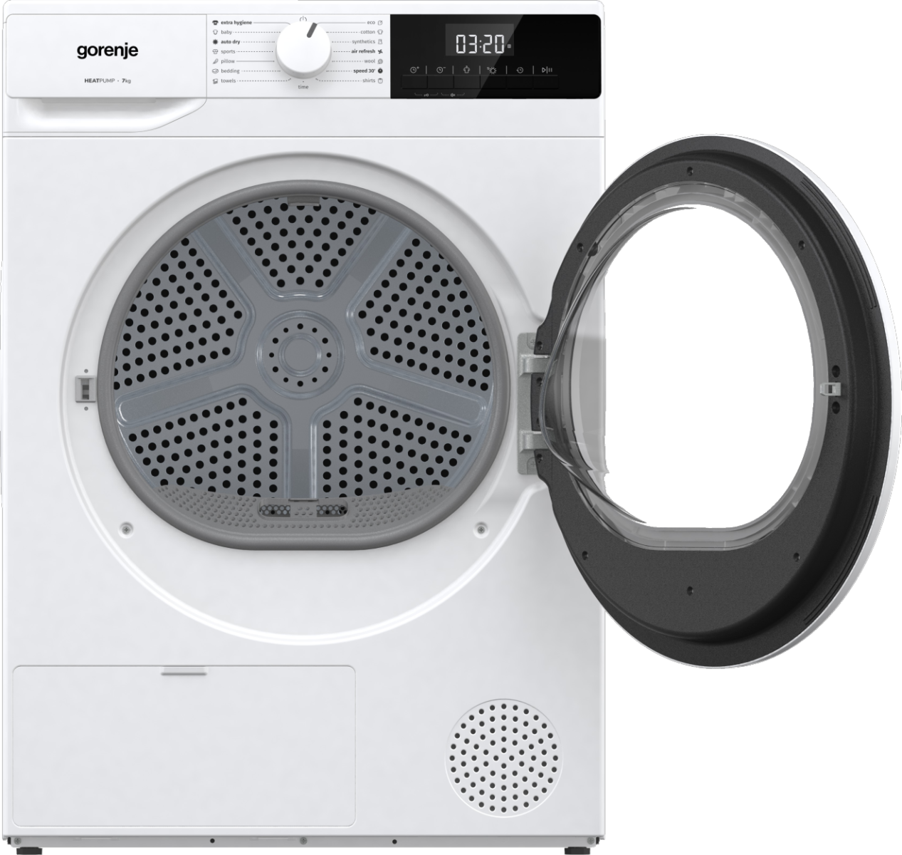 Gorenje DHNE7D hőszivattyús szárítógép, 7 kg, 59.5x55x84.5 cm 