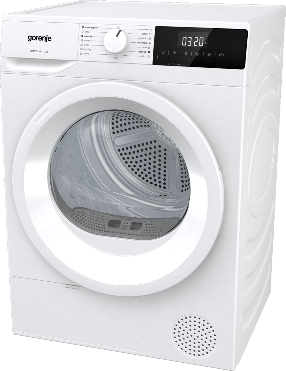 Gorenje DHNE7D hőszivattyús szárítógép, 7 kg, 59.5x55x84.5 cm 