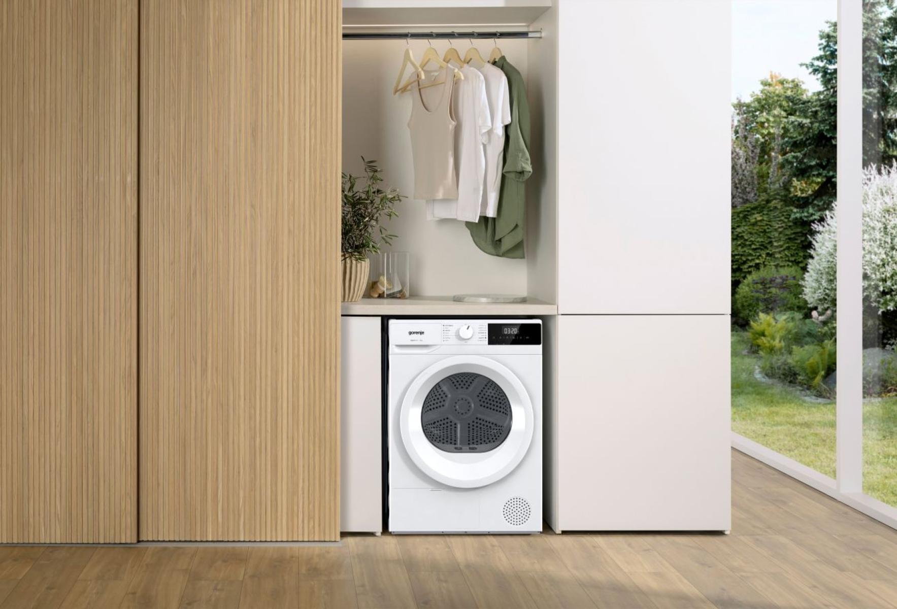 Gorenje DHNE7D hőszivattyús szárítógép, 7 kg, 59.5x55x84.5 cm 
