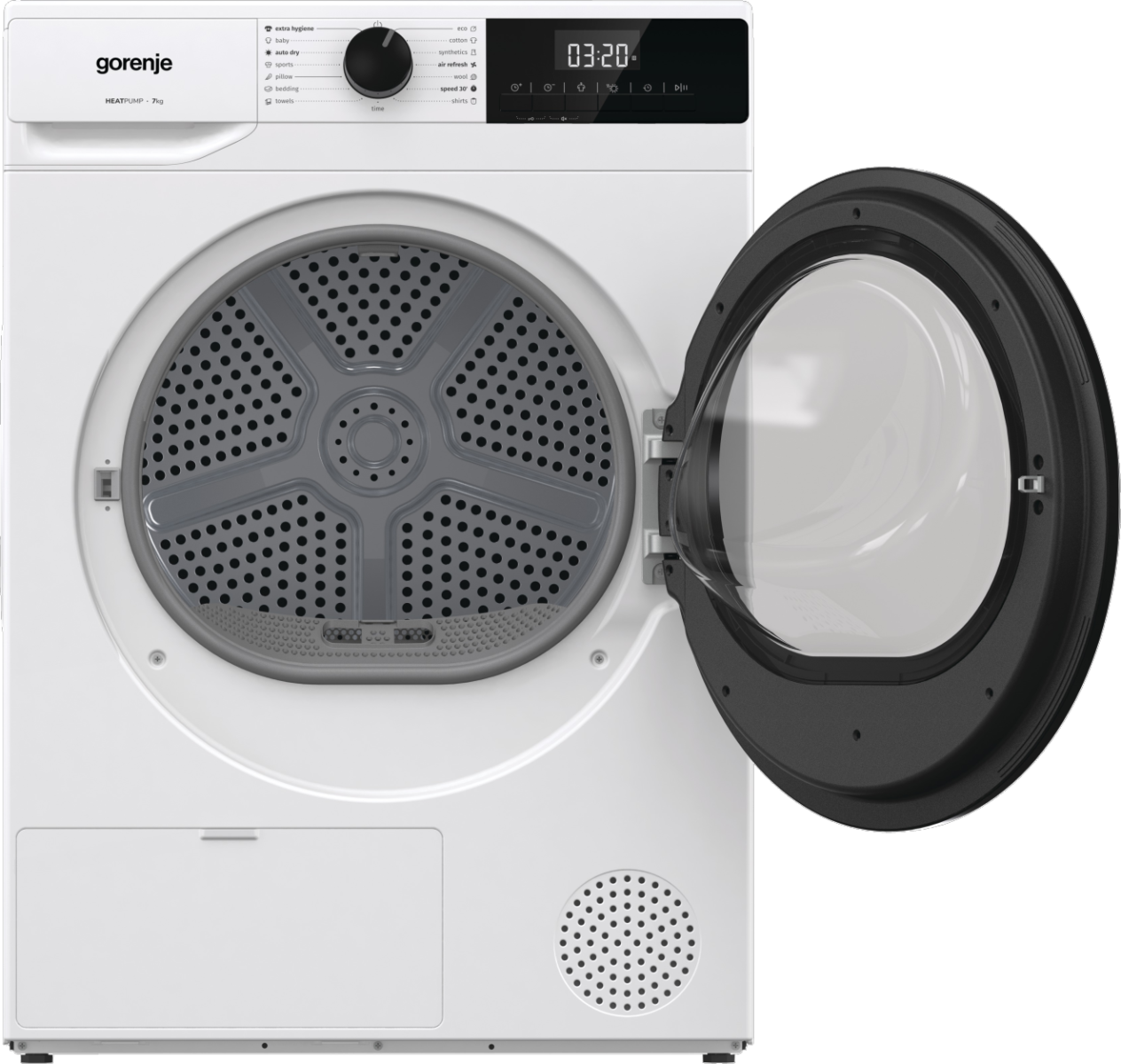 Gorenje D2HNE7E hőszivattyús szárítógép, 7 kg, 59.5x51x84.5 cm