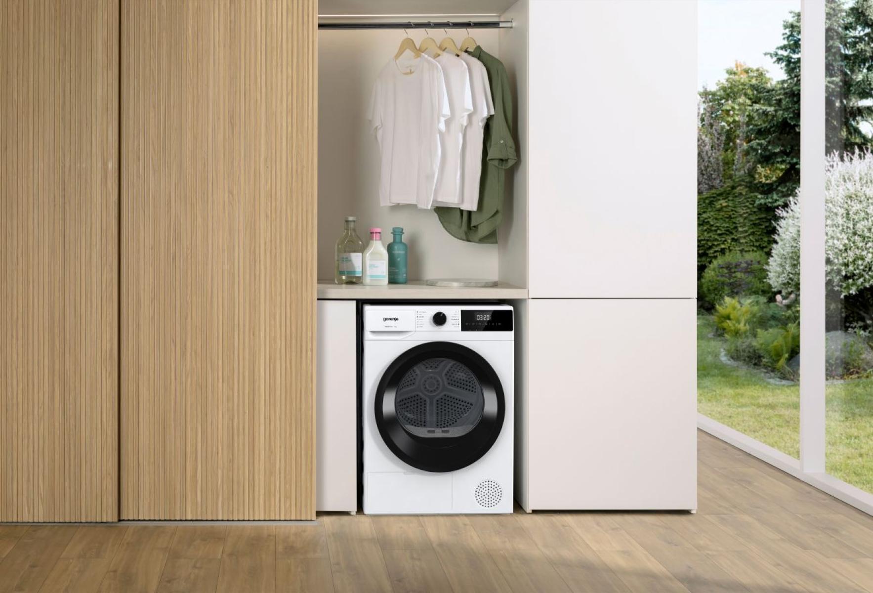 Gorenje D2HNE7E hőszivattyús szárítógép, 7 kg, 59.5x51x84.5 cm