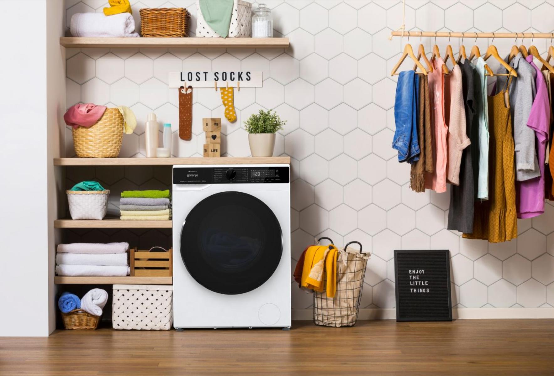 Gorenje WD2PA1X64ADW mosó-szárítógép, 10.5/6 kg, inverter motor, Wifi, gőz, 59.5x59x84.5 cm 