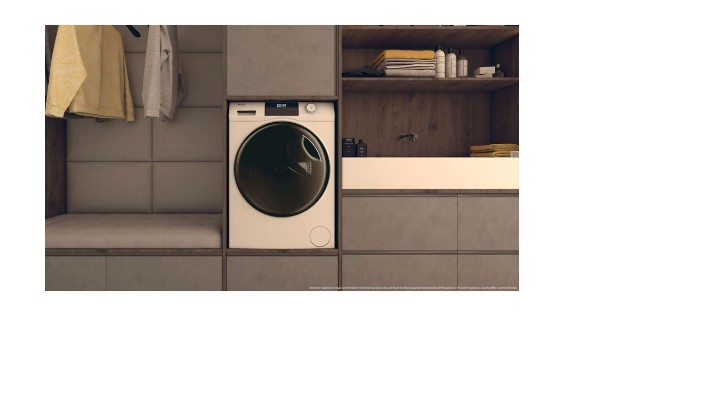 Haier HWD80-BP14929A mosó-szárítógép, 8/5 kg, inverter motor, gőz, 59.5x52.5x85 cm