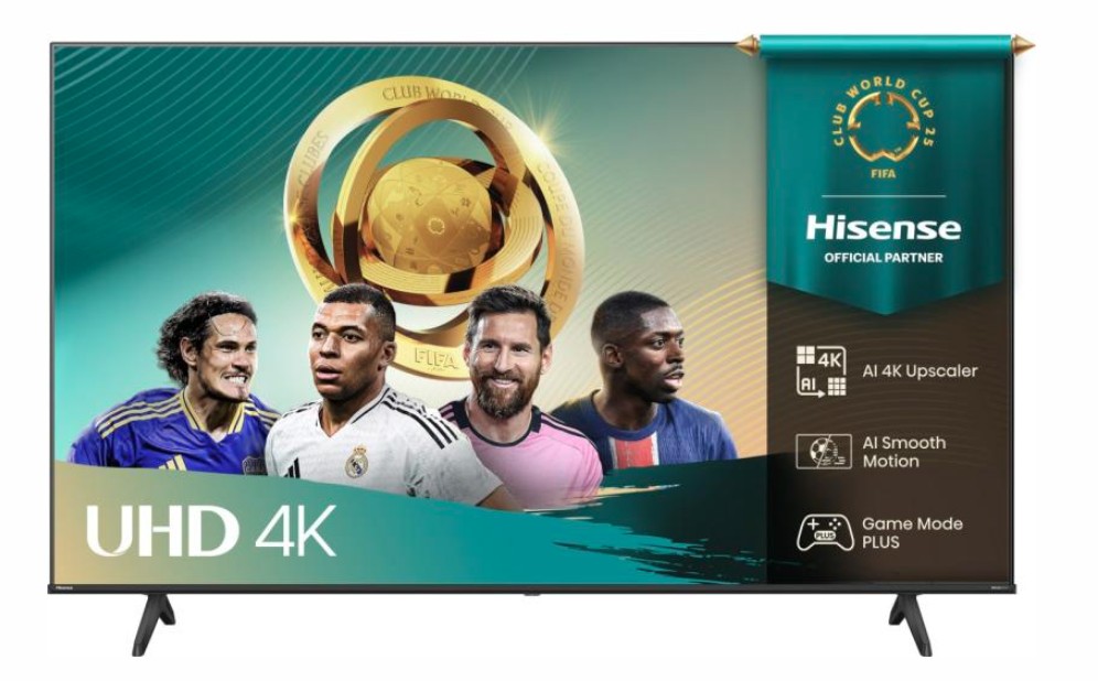 Hisense 58A6Q 4K UHD Smart LED TV, 58", 147.32 cm