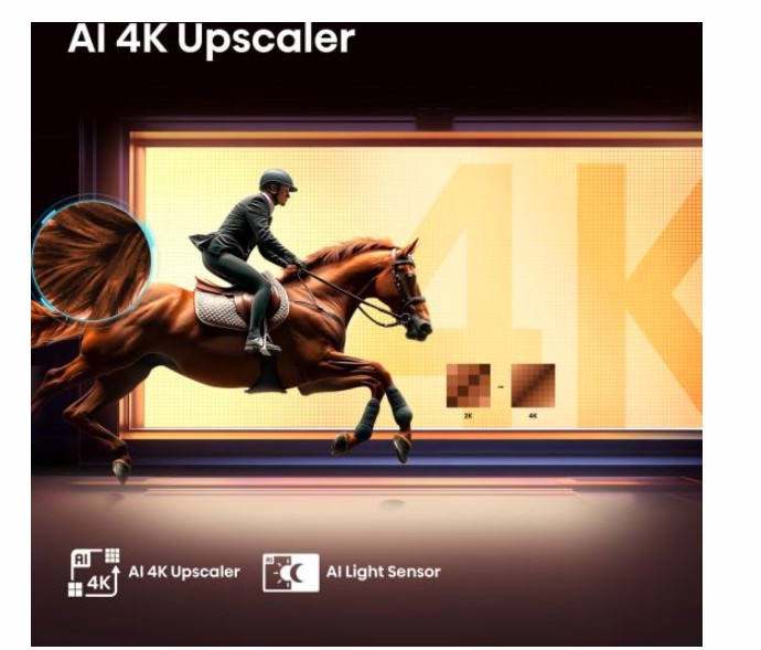 Hisense 58A6Q 4K UHD Smart LED TV, 58", 147.32 cm