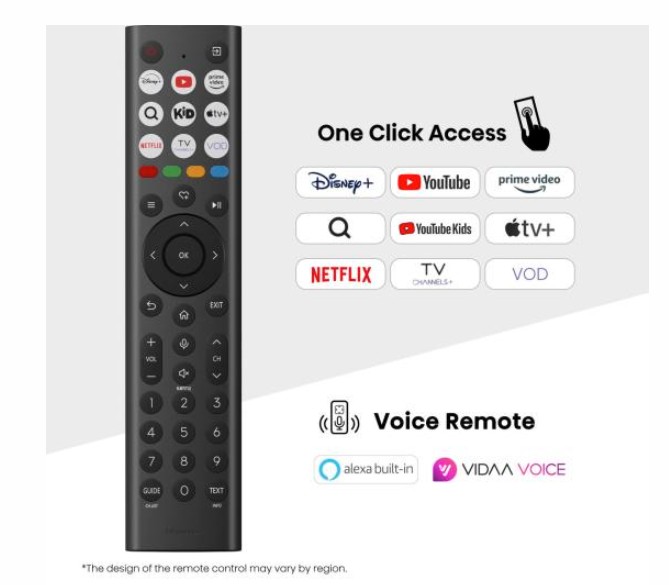 Hisense 58A6Q 4K UHD Smart LED TV, 58", 147.32 cm