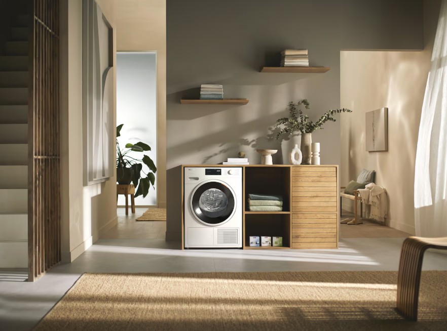 Miele TWF 760WP EU1 LW Ecospeed, hőszivattyús szárítógép, 8 kg, inverter motor, 59.6x64.3x85 cm