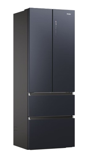 Haier HFW7720ENMB Total No Frost side by side hűtőszekrény, francia ajtós kialakítással, 337/140L, Wifi, 70x67.5x200.6 cm, fekete szín 