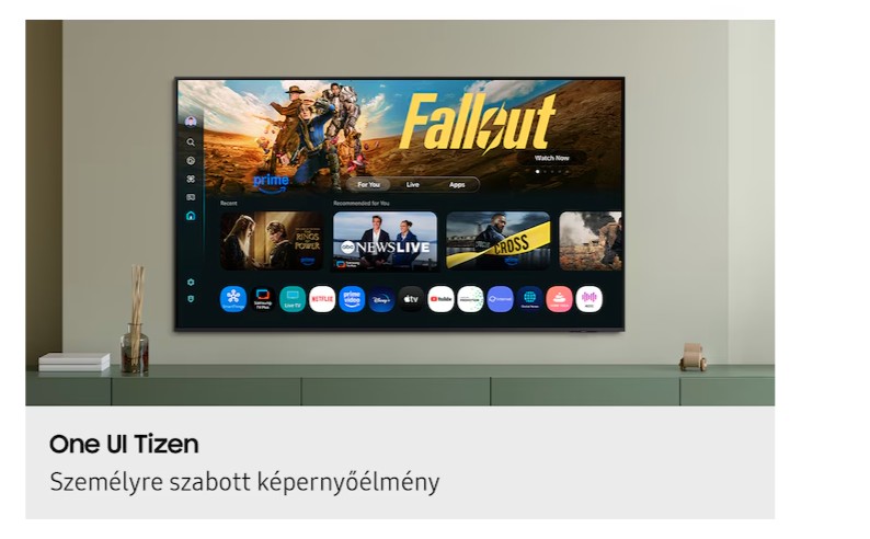 Samsung UE85U8072FUXXH 4K Crystal UHD Smart LED TV, 85", 215.9 cm 