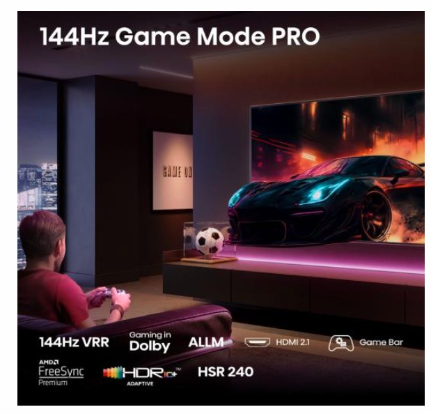 Hisense 55E7Q PRO 4K UHD Smart QLED TV, 55", 139.7 cm 