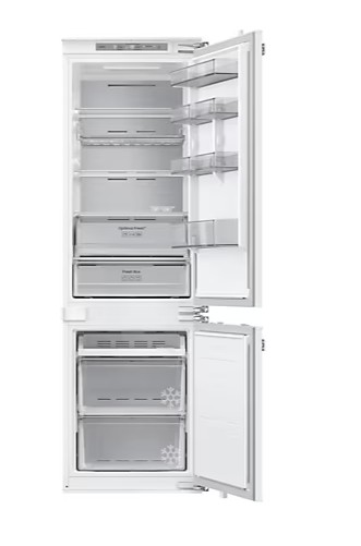 Samsung BRB80F26ADF0EO No Frost beépíthető alulfagyasztós kombinált hűtőszekrény, Wifi, 190/74L, 54x55x177.5 cm