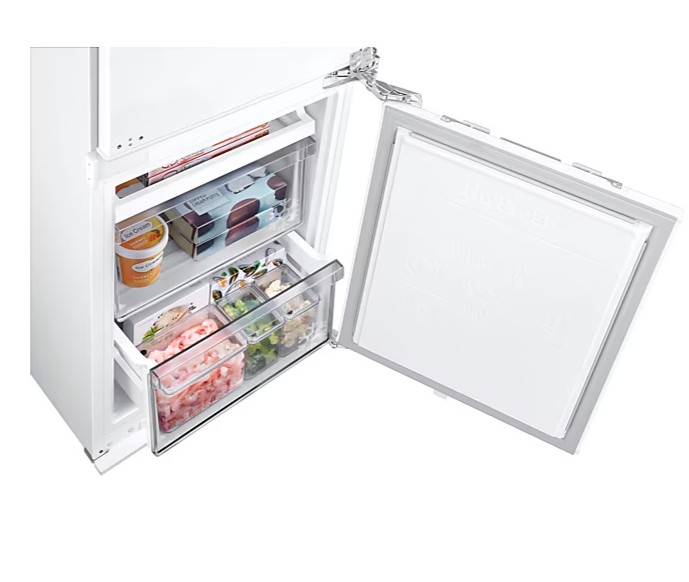 Samsung BRB80F26ADF0EO No Frost beépíthető alulfagyasztós kombinált hűtőszekrény, Wifi, 190/74L, 54x55x177.5 cm