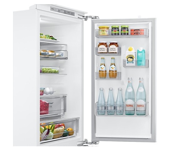 Samsung BRB80F26ADF0EO No Frost beépíthető alulfagyasztós kombinált hűtőszekrény, Wifi, 190/74L, 54x55x177.5 cm