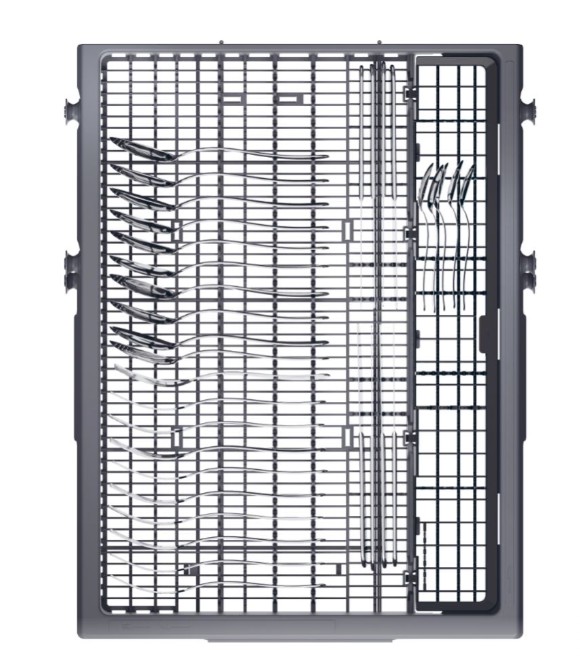 Candy CI1C7SB1FA1 teljesen beépíthető mosogatógép, 11 teríték, inverter motor, 3 kosár, Wifi, automatikus ajtónyitás, 44.8x55.9x81.6 cm