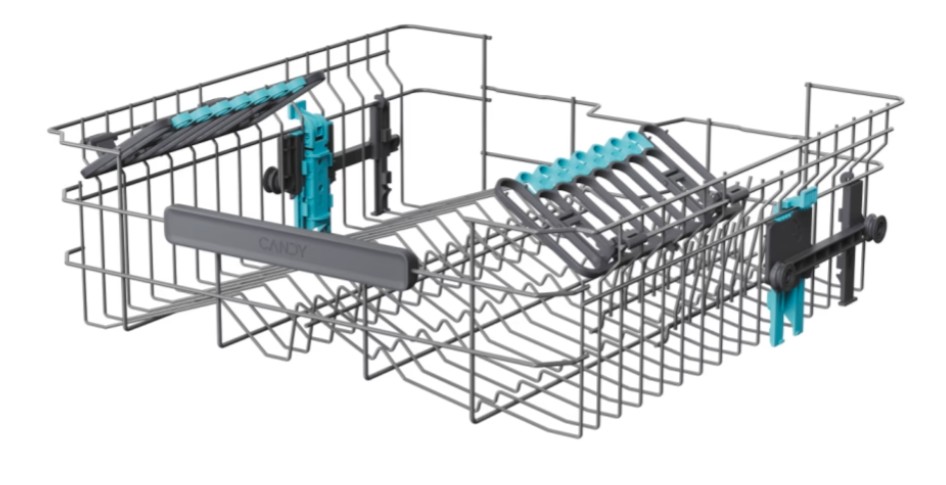 Haier HTW7720ENMP No Frost alulfagyasztós kombinált hűtőszekrény, 343/140L, Wifi, 70x67.5x200.6 cm, szürke szín 
