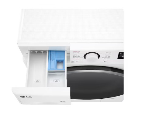 LG F2DR508S1W mosó-szárítógép, 8/5 kg, gőz, 60x53.5x85 cm