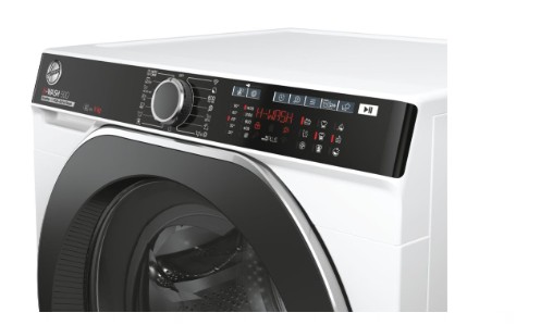 Hoover HWP 49AMBC7/1-S elöltöltős mosógép, 9 kg, inverter motor, Wifi, gőz, 60x53x85 cm