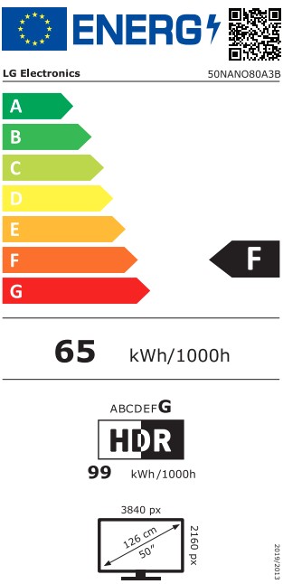 LG 50NANO80A3B NanoCell AI 4K UHD Smart LED TV, 50, 127 cm 