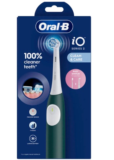 Oral-B iO2 Series Forest Green elektromos fogkefe