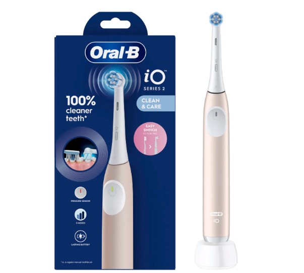 Oral-B iO2 Series Calm Pink elektromos fogkefe