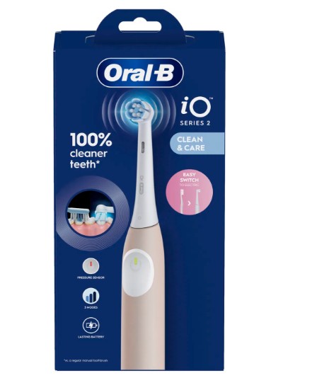 Oral-B iO2 Series Calm Pink elektromos fogkefe