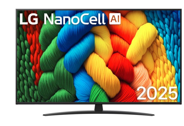 LG 55NANO81A3A NanoCell AI 4K UHD Smart LED TV, 55", 139.7 cm 