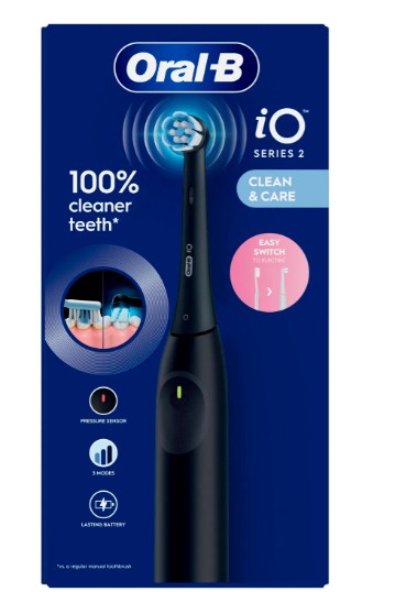 Oral-B iO2 Series Night Black elektromos fogkefe 