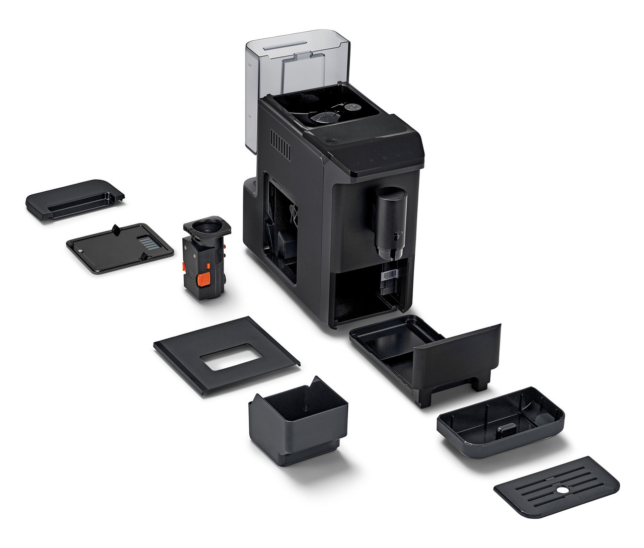 Tchibo Esperto Mini Black automata kávéfőző, 1690W, 1.1 L, fekete szín 