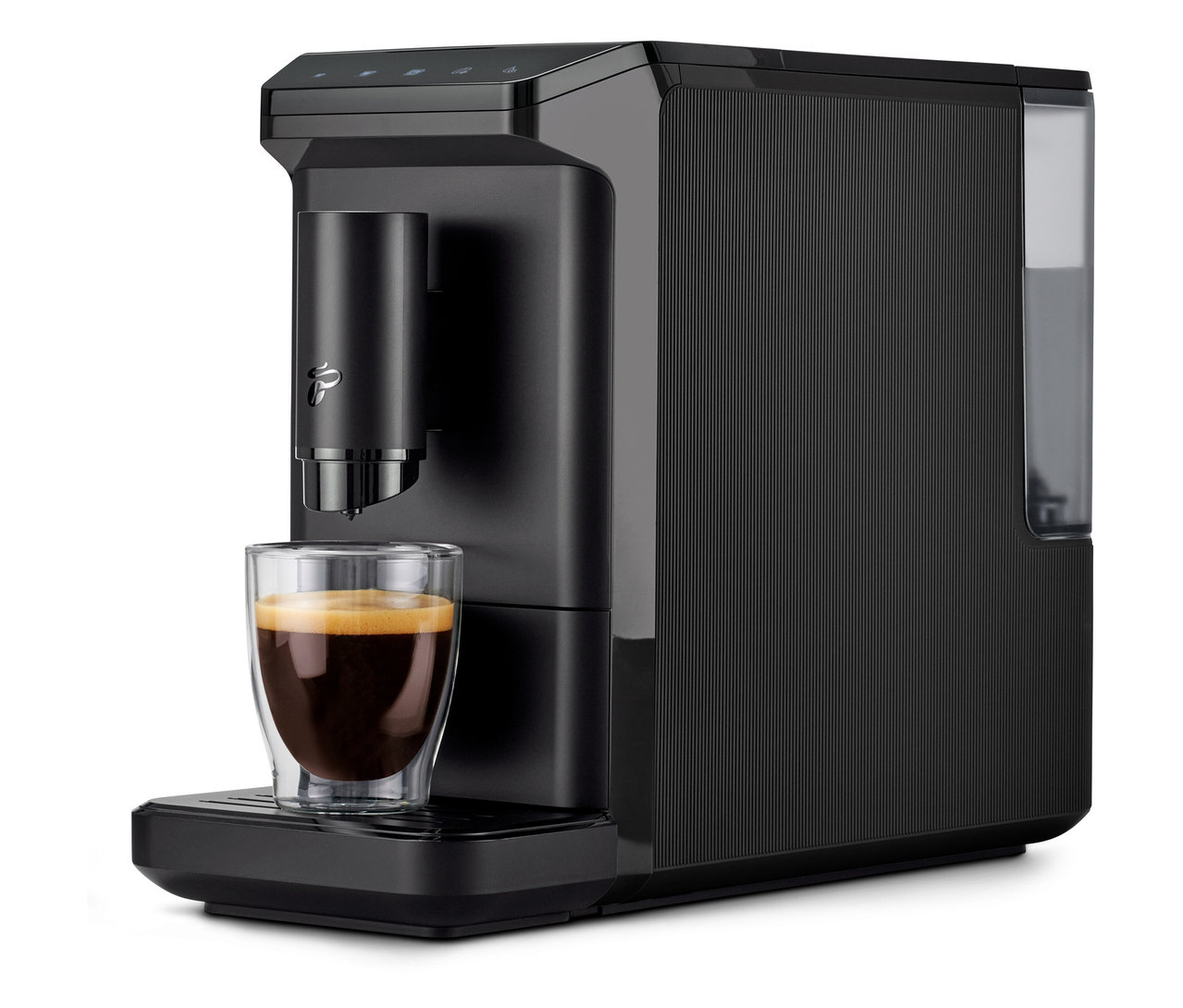 Tchibo Esperto Mini Black automata kávéfőző, 1690W, 1.1 L, fekete szín 