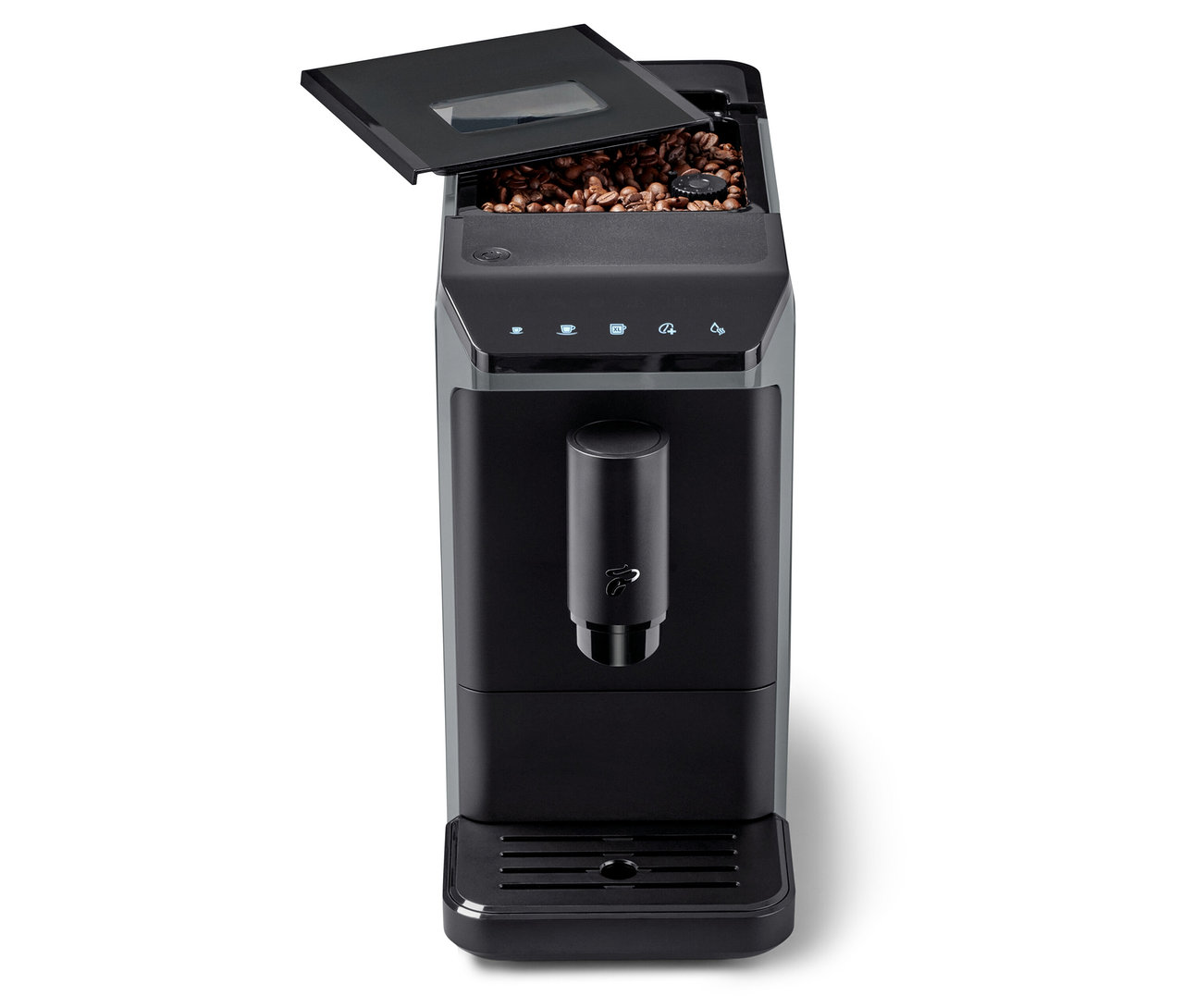 Tchibo Esperto Mini Grey, automata kávéfőző, 1690W, 1.1 L, szürke szín