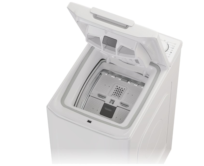 Candy TCA483D2-S felültöltős mosógép, 8kg, WIFI, 41x60x86 cm