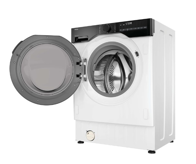 Haier BHA6SD696M6DB9-S beépíthető mosó-szárítógép, 9/6 kg, Wifi, gőz, inverter motor, 60x52.5x82 cm 