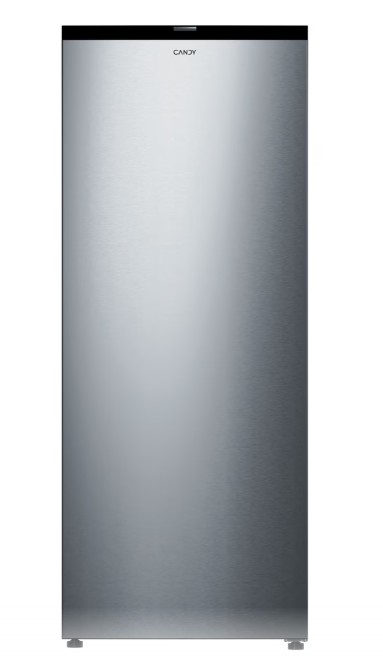 Candy CNUQ2L513EX fagyasztószekrény, 169L, Wifi, 54.5x57x138 cm, inox szín 