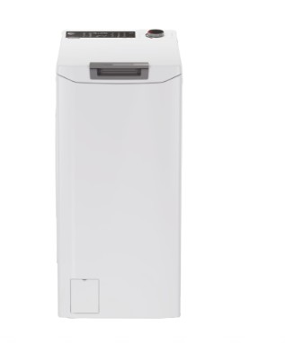 Hoover THO286TM5-S felültöltős mosógép, 8 kg, WIFI+Bluetooth, inverter motor, 41x60x86 cm