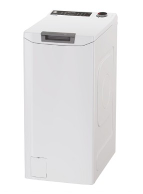 Hoover THO286TM5-S felültöltős mosógép, 8 kg, WIFI+Bluetooth, inverter motor, 41x60x86 cm