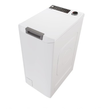 Hoover THO286TM5-S felültöltős mosógép, 8 kg, WIFI+Bluetooth, inverter motor, 41x60x86 cm