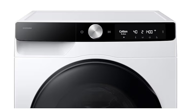 Samsung WD90DG6B85BKU4 mosó-szárítógép, 9/6kg, Wifi, gőz, inverter motor, 60x60x85 cm