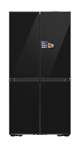 Samsung RM90F67CECEO side by side hűtőszekrény francia ajtós kialakítással, 399/255L, AI inverteres kompresszor, Wifi, 91.2x73.1x185.3 cm, tiszta szénfekete szín 