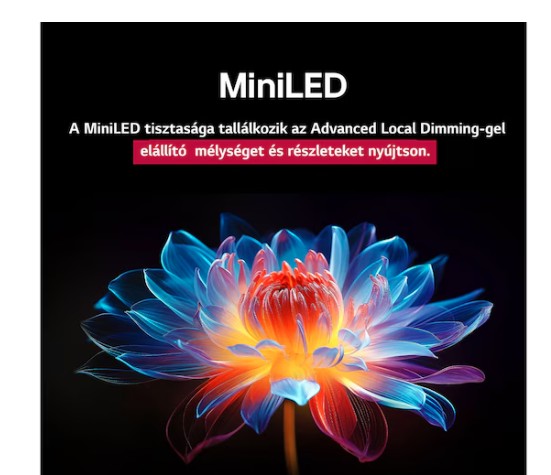 LG 55QNED85A3C QNED EVO AI UHD MiniLED 4K Smart TV, 55", 139.7 cm