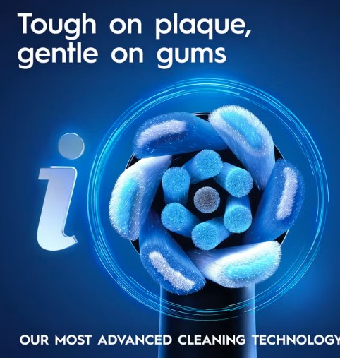 Oral-B iO5 Matt Black elektromos fogkefe 