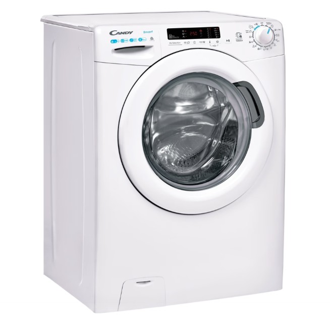 Candy CSWS 4642DW2/1-S 45 cm mély mosó-szárítógép, 6/4 kg, WIFI, gőz, 60x45x85 cm 