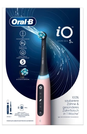 Oral-B iO5 Pink elektromos fogkefe 