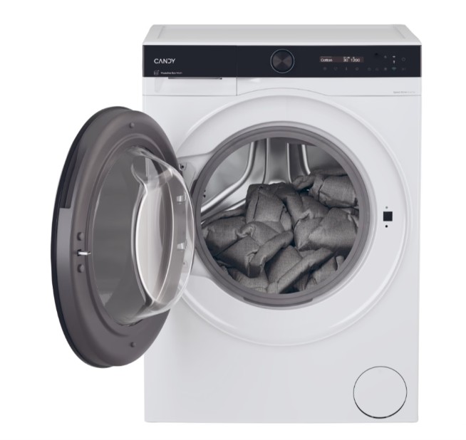 Candy BWS 4138B8-S mosó-szárítógép, 13/8 kg, inverter motor, Wifi, gőz, 59.5x68.1x85 cm 
