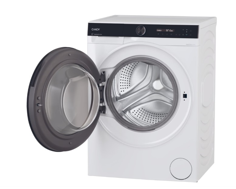Candy BWS 4138B8-S mosó-szárítógép, 13/8 kg, inverter motor, Wifi, gőz, 59.5x68.1x85 cm 
