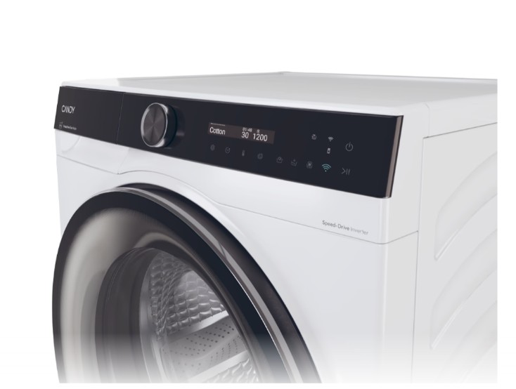 Candy BWS 4138B8-S mosó-szárítógép, 13/8 kg, inverter motor, Wifi, gőz, 59.5x68.1x85 cm 