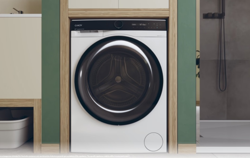 Candy BWS 4138B8-S mosó-szárítógép, 13/8 kg, inverter motor, Wifi, gőz, 59.5x68.1x85 cm 
