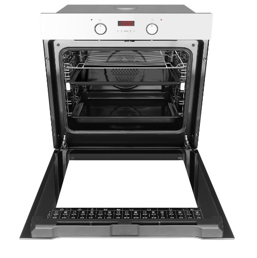 Amica ED3765171W F-type beépíthető sütő, 77L, 59.5x57x59.5 cm, fehér szín 